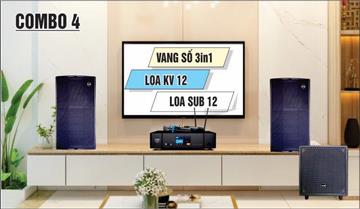 Bộ loa karaoke gia đình combo 5